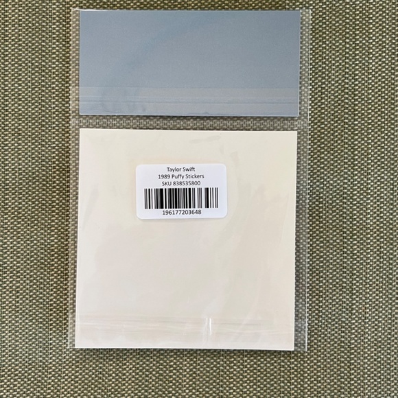 New Sealed 1989 Taylor's Version Sticker Pack Taylor Swift 1989 Stickers - Picture 3 of 3